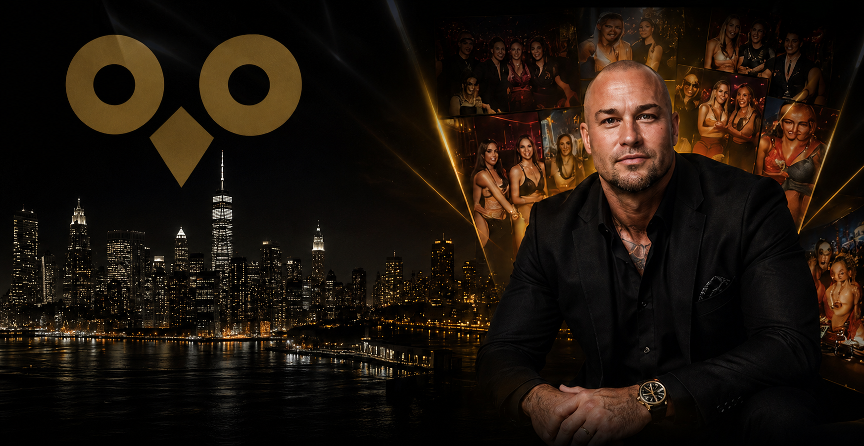 Nightclub venue background